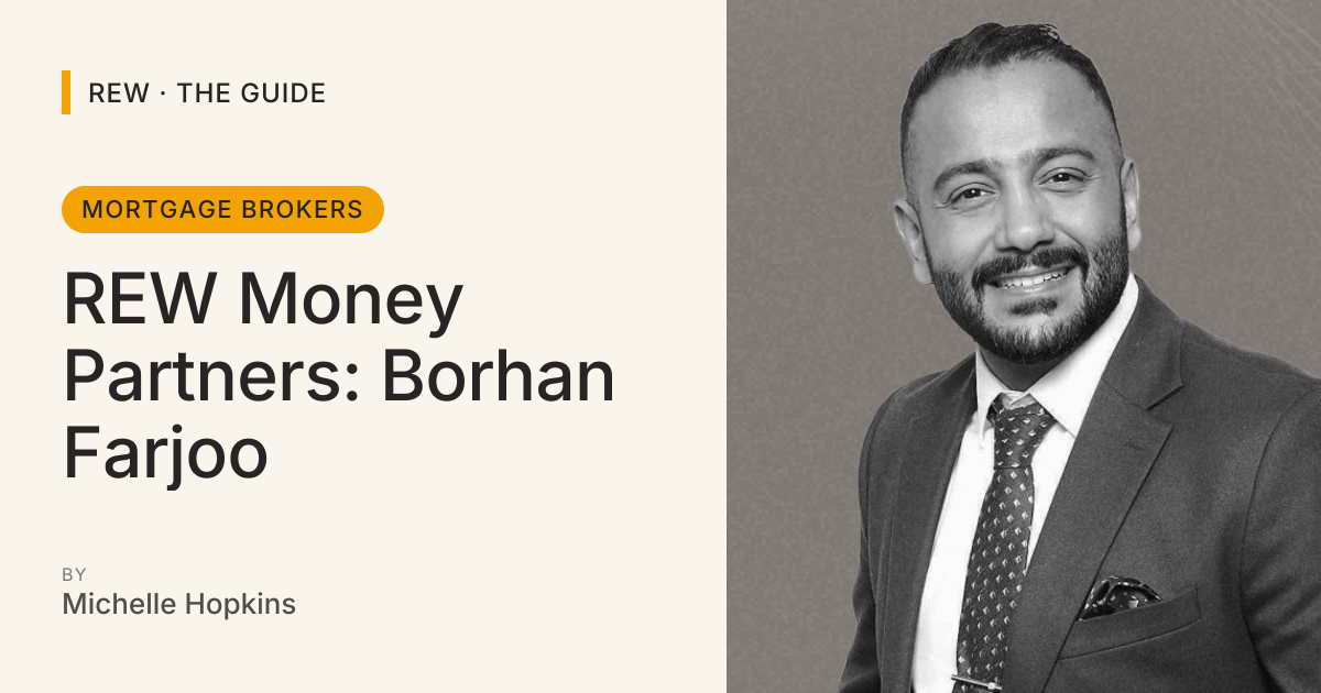 REW Money Partners: Borhan Farjoo | REW | The Guide