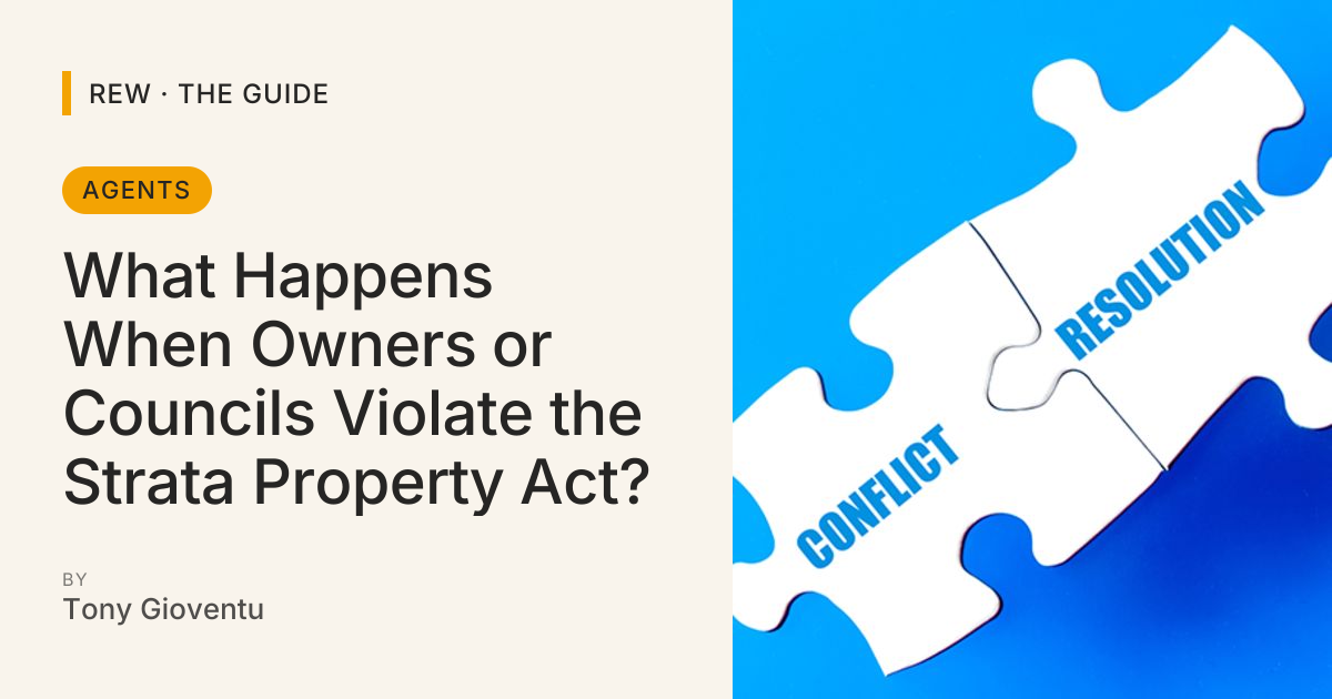What Happens When Owners or Councils Violate the Strata Property Act ...