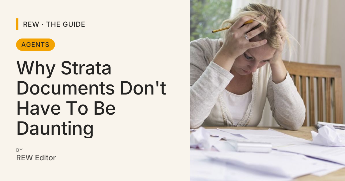 Why Strata Documents Don't Have To Be Daunting | REW | The Guide